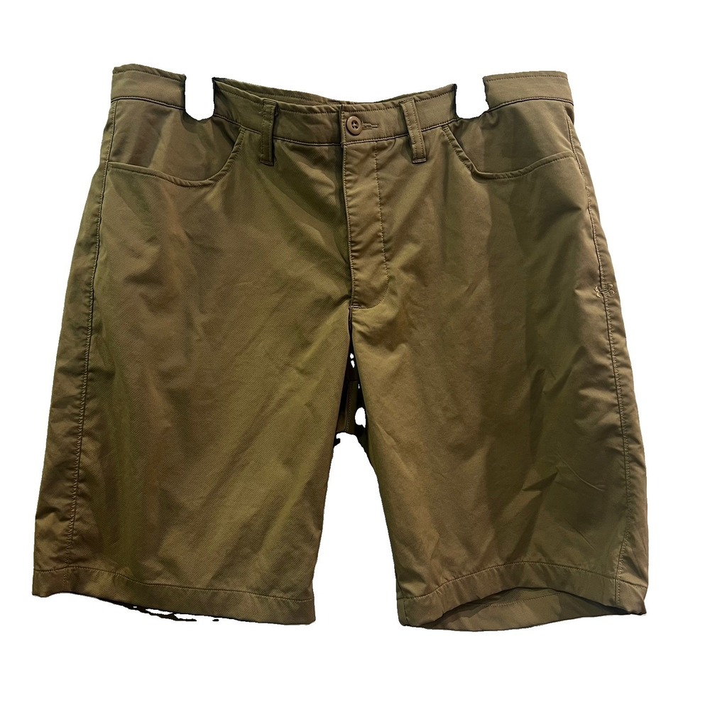 Under Armour Men's Performance Tech Golf Shorts Size 38 Tan stretchy Sports